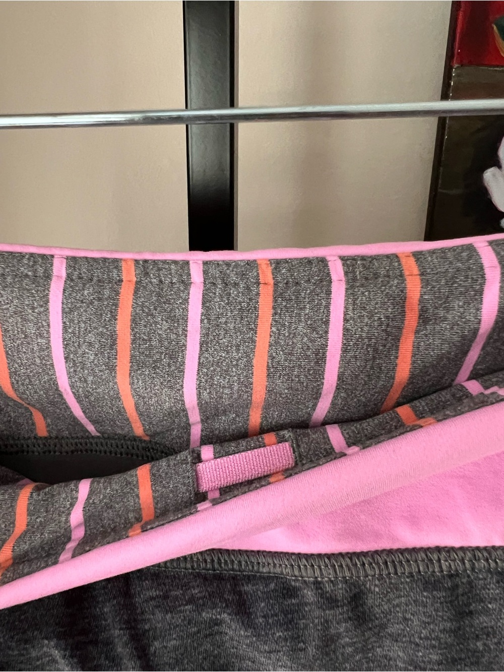 Lululemon pace rival run skirt II Athletic Pink Waistband Gray Skort - Picture 6 of 10